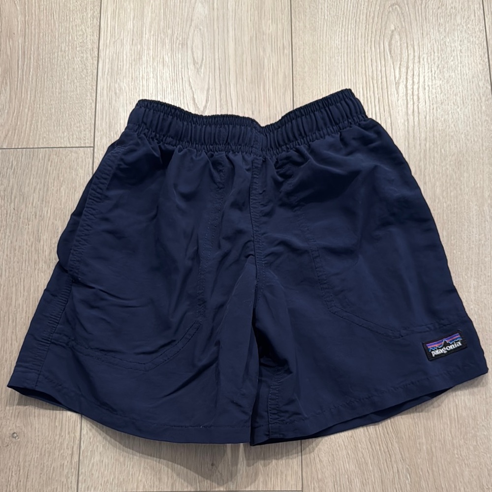 Patagonia Kids Navy Baggies Shorts
